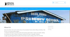 Desktop Screenshot of kenyacarewear.com
